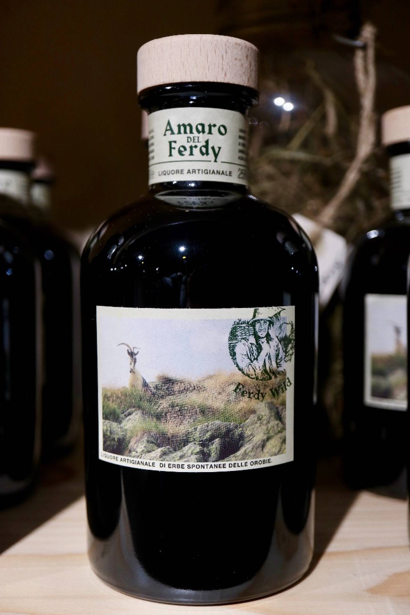 Our Amaro del Ferdy herbs liquor dresses up with a new style!